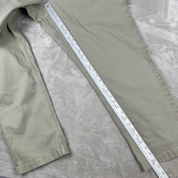 Duluth Trading Men's DuluthFlex Ballroom Khaki Relaxed Fit Pants 42x32 Tan - Picture 11 of 15